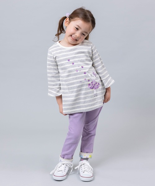 KP（ケーピー）の「デニム風ストレッチパンツ(100～130cm)（デニムパンツ・キッズ・ネイビー/ブラック/パープル・100cm/130cm/120cm/110cm）」の4枚目の写真