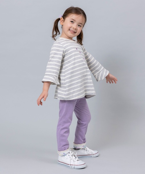 KP（ケーピー）の「デニム風ストレッチパンツ(100～130cm)（デニムパンツ・キッズ・ネイビー/ブラック/パープル・100cm/130cm/120cm/110cm）」の5枚目の写真