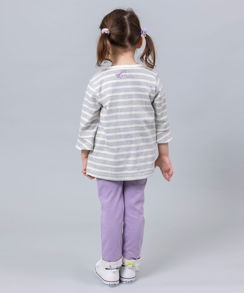 KP（ケーピー）の「デニム風ストレッチパンツ(100～130cm)（デニムパンツ・キッズ・ネイビー/ブラック/パープル・100cm/130cm/120cm/110cm）」の6枚目の写真