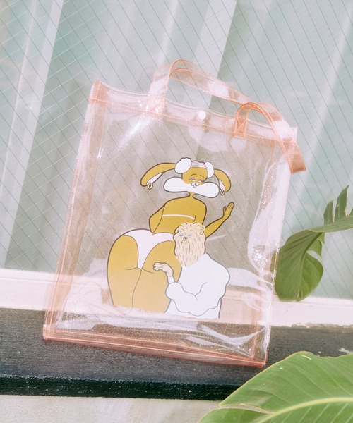 PUNYUS（プニュズ）の「FUGUバニークリアトートバッグ（トートバッグ