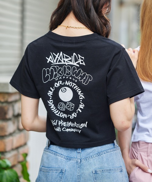 SPINNS（スピンズ）の「ダイス&8ボールバックプリントデザイン 半袖