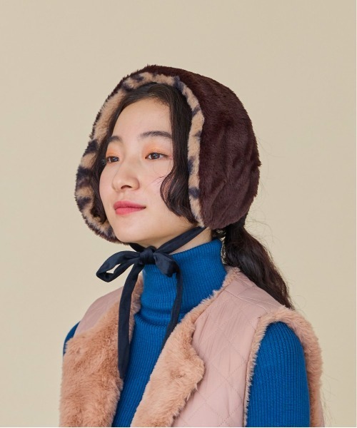 kaorinomori（カオリノモリ）の「kaorinomori ファニーマフ（イヤーマフ・レディース・ホワイト/ブラウン・FREE）」の20枚目の写真