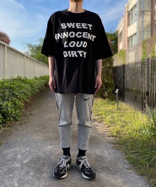 ROUGAROU（ルーガルー）の「4 WORDS SHORT SLEEVES（Tシャツ/カットソー・メンズ・ブラック/オリーブ・3/2）」の6枚目の写真