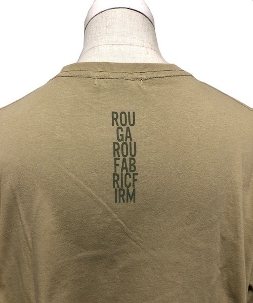 ROUGAROU（ルーガルー）の「4 WORDS SHORT SLEEVES（Tシャツ/カットソー・メンズ・ブラック/オリーブ・3/2）」の9枚目の写真