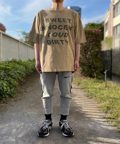 ROUGAROU（ルーガルー）の「4 WORDS SHORT SLEEVES（Tシャツ/カットソー・メンズ・ブラック/オリーブ・3/2）」の10枚目の写真