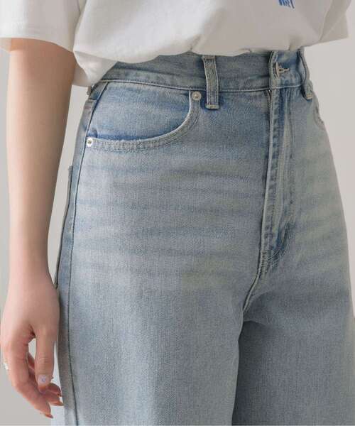 RETRO GIRL（レトロガール）の「スリットデニムPT（デニムパンツ・レディース・ライトブルー/ブラック/ブルー系その他5・MEDIUM/LARGE）」の21枚目の写真