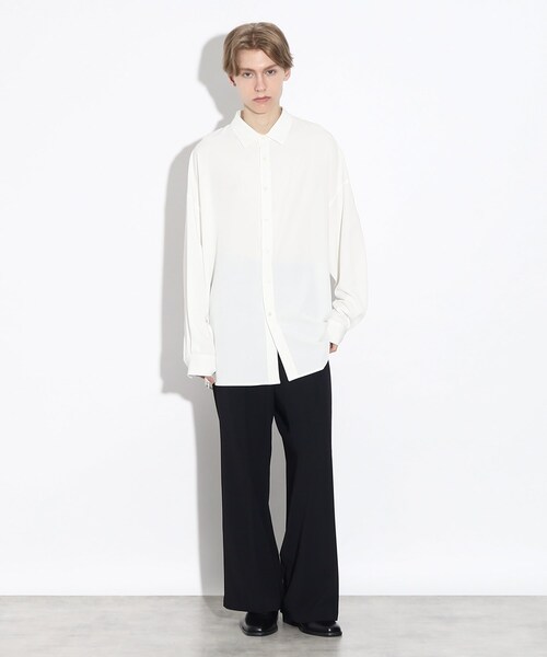 tk.TAKEO KIKUCHI（ティーケータケオキクチ）の「◆なめらかビッグシャツ（シャツ/ブラウス・メンズ・ブラック/オフホワイト/ブルー/ブラウン系その他・03/01/02）」の17枚目の写真