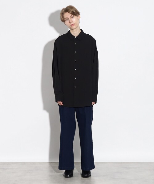 tk.TAKEO KIKUCHI（ティーケータケオキクチ）の「◆なめらかビッグシャツ（シャツ/ブラウス・メンズ・ブラック/オフホワイト/ブルー/ブラウン系その他・03/01/02）」の22枚目の写真