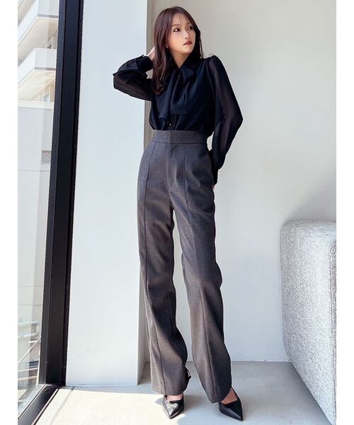 RESEXXY（リゼクシー）の「シアースリーブボウタイブラウス（シャツ/ブラウス・レディース・その他1/アイボリー/ブラック/その他・FREE）」の15枚目の写真