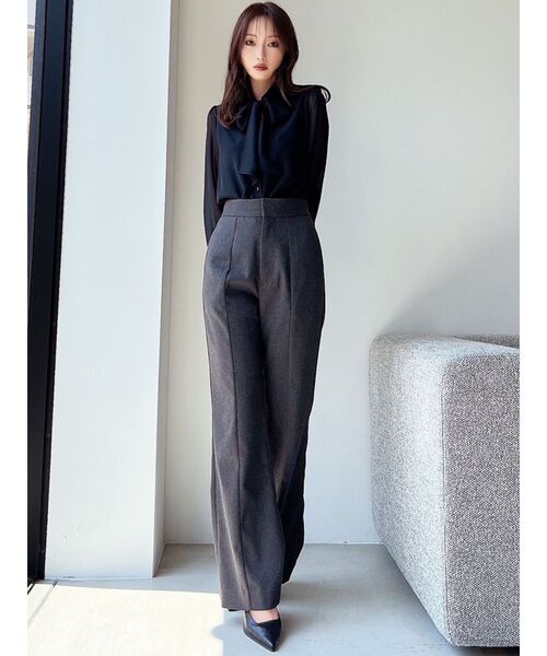 RESEXXY（リゼクシー）の「シアースリーブボウタイブラウス（シャツ/ブラウス・レディース・その他1/アイボリー/ブラック/その他・FREE）」の12枚目の写真