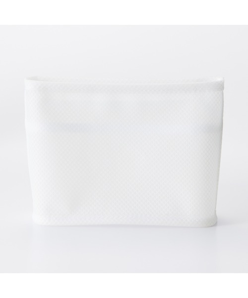 無印良品(ムジルシリョウヒン)の「EVAスパポーチ S 約13.5×20×5.5cm(ポーチ・レディース・ホワイト・S)」の2枚目の写真