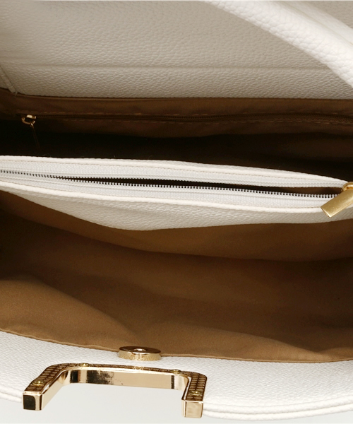 Every very nice claup（エブリィベリーナイスクラップ）の「【Every very nice claup】　ケイト２ＷＡＹショルダー（ショルダーバッグ・レディース・ホワイト/ピンク/ブラック・FREE）」の10枚目の写真