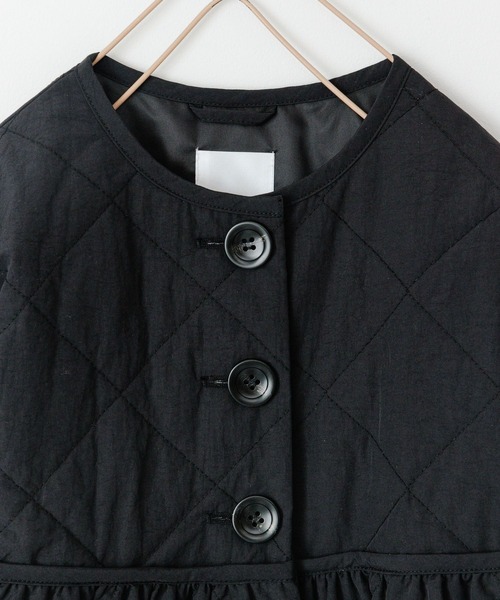 LOWRYS FARM（ローリーズファーム）の「キルティングワンピコート　903918（その他アウター・キッズ・カーキ/ブラック・110cm/120cm/130cm/140cm/150cm）」の17枚目の写真
