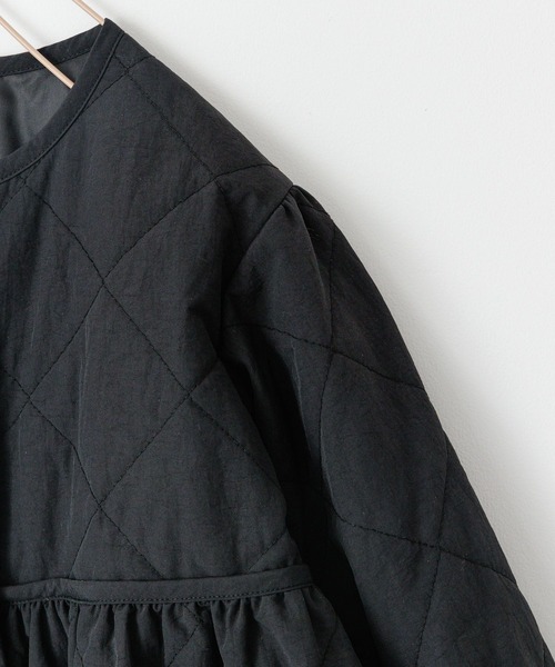 LOWRYS FARM（ローリーズファーム）の「キルティングワンピコート　903918（その他アウター・キッズ・カーキ/ブラック・110cm/120cm/130cm/140cm/150cm）」の18枚目の写真