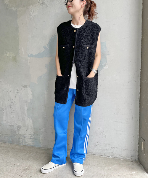新品　Spick and Span ADAWAS アダワス　ループニットベスト セール】【ADAWAS / アダワス】LOOP KNITTED VEST（その他