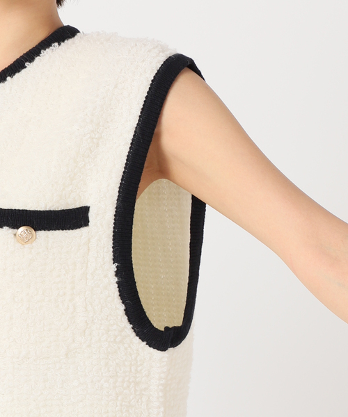 新品　Spick and Span ADAWAS アダワス　ループニットベスト セール】【ADAWAS / アダワス】LOOP KNITTED VEST（その他