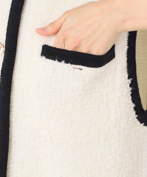 セール】【ADAWAS / アダワス】LOOP KNITTED VEST（その他アウター