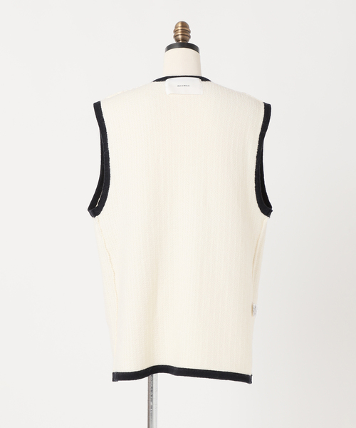 美品　ADAWAS　LOOP KNITTED VEST　スピックアンドスパン ADAWAS / アダワス】LOOP KNITTED VEST | スピック＆スパン(Spick and