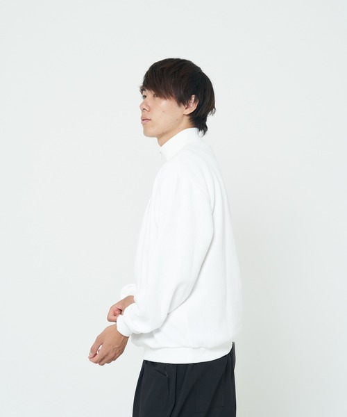 CORISCO（コリスコ）の「モールニットソーハーフジップ(M1)（ニット/セーター・メンズ・ブラック/グレー/アイボリー/ワインレッド・MEDIUM/X-LARGE/LARGE）」の6枚目の写真