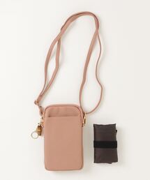 Pisoraro エコバッグ付き スマホポシェット