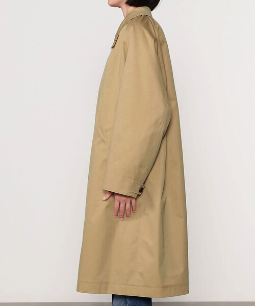 B4357■美品■ORCIVAL オーシバル ギャザー ステンカラー コート 1 star-bars_or-a0420tct-szn