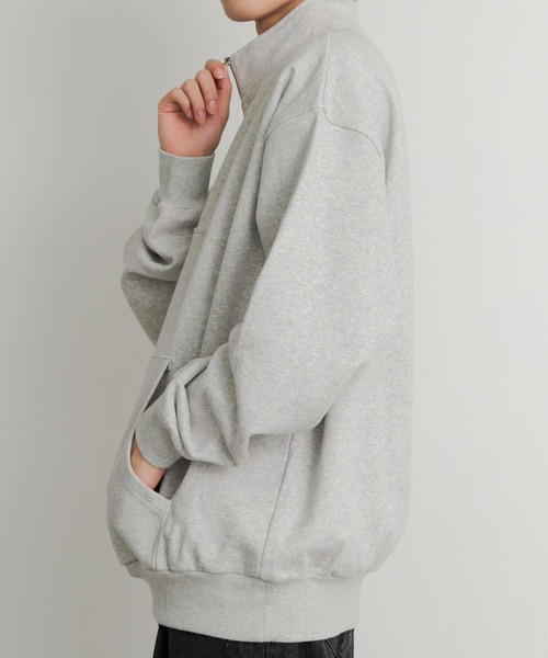 VAINL ARCHIVE ジップスウェット　グレー VAINL ARCHIVE ジップスウェット グレー