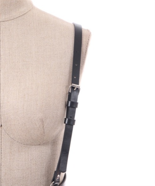 axes femme POETIQUE（アクシーズファムポエティック）の「合皮ハーネスベルト（ベルト・レディース・ワイン/ブラック・FREE）」の17枚目の写真