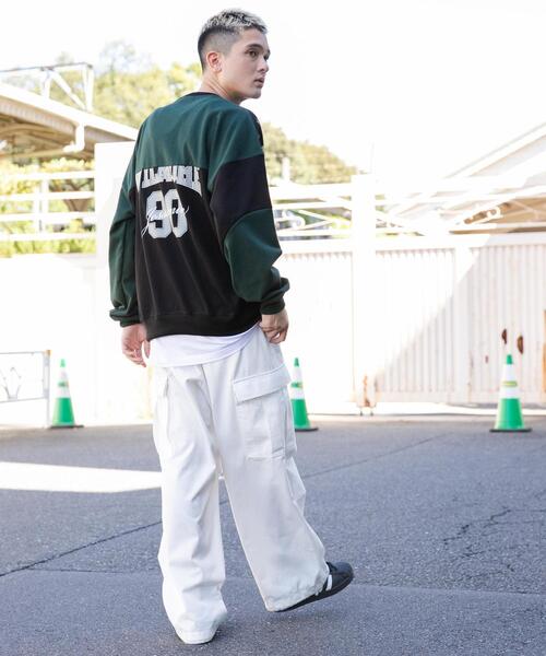 WEGO(ウィゴー)の「WEGO/ドッキンググラフィックプルオーバー(スウェット・メンズ・その他3/その他2/その他1・LARGE/MEDIUM)」の5枚目の写真
