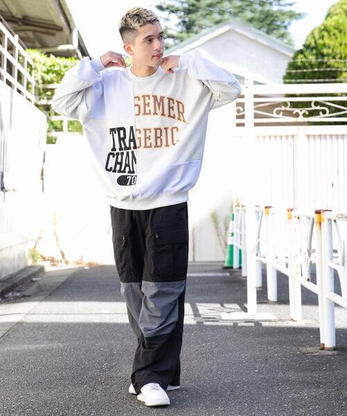 WEGO(ウィゴー)の「WEGO/ドッキンググラフィックプルオーバー(スウェット・メンズ・その他3/その他2/その他1・LARGE/MEDIUM)」の14枚目の写真
