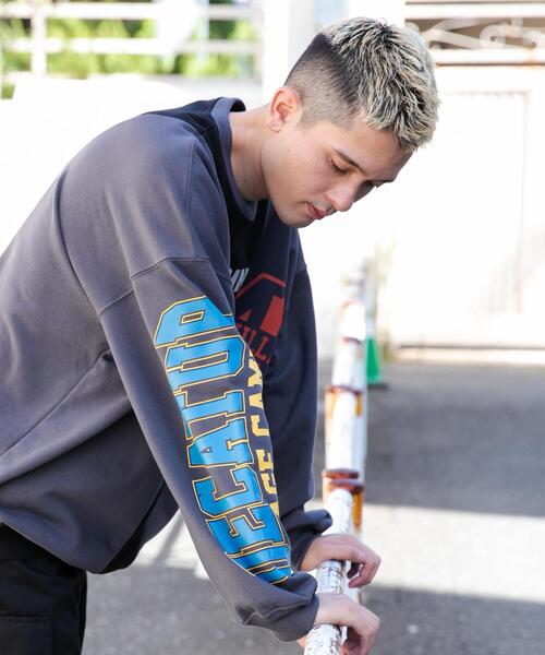 WEGO(ウィゴー)の「WEGO/ドッキンググラフィックプルオーバー(スウェット・メンズ・その他3/その他2/その他1・LARGE/MEDIUM)」の19枚目の写真