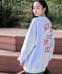 WEGO/ドッキンググラフィックプルオーバー