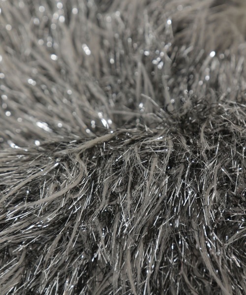 JEANASIS（ジーナシス）の「シャギーラメトートBAG/975075（ハンドバッグ・レディース・ホワイト/ライトグレー/チャコールグレー・FREE）」の17枚目の写真