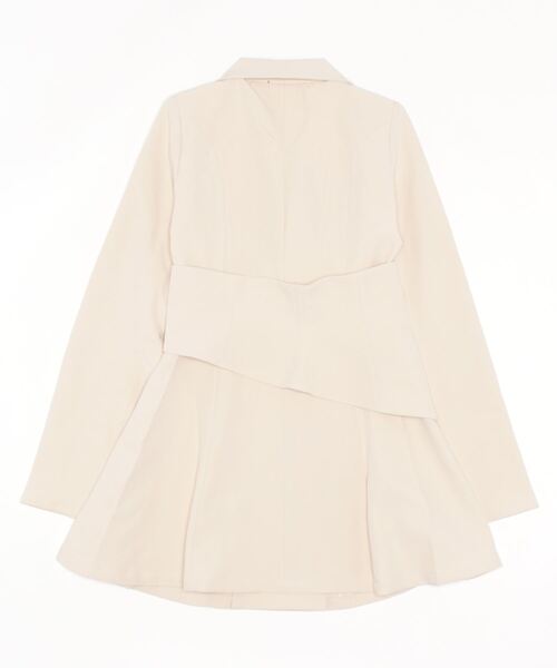 ANDGEEBEE（アンジービー）の「サッシュベルトジャケットワンピ（ワンピース・レディース・アイボリー/ブラック・FREE）」の17枚目の写真