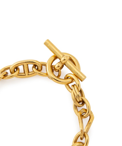 JUNRED(ジュンレッド)の「ital.from JUNRed / multi chain link bracelet(ブレスレット・メンズ・シルバー/ゴールド・FREE)」の7枚目の写真