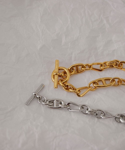 JUNRED(ジュンレッド)の「ital.from JUNRed / multi chain link bracelet(ブレスレット・メンズ・シルバー/ゴールド・FREE)」の17枚目の写真