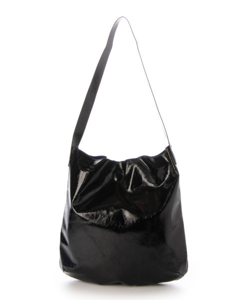 cache cache(カシュ カシュ)の「カシュカシュ cachecache / クラッシュメタリック2wayホーボーショルダー(ショルダーバッグ・レディース・シルバー/ブラック/シルバー系その他/ゴールド・FREE)」の5枚目の写真