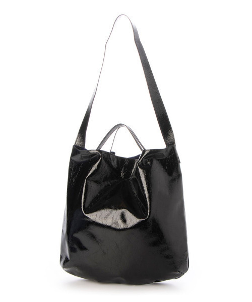 cache cache(カシュ カシュ)の「カシュカシュ cachecache / クラッシュメタリック2wayホーボーショルダー(ショルダーバッグ・レディース・シルバー/ブラック/シルバー系その他/ゴールド・FREE)」の10枚目の写真