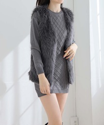 Ulysses | フェイクファーベスト(ベスト)