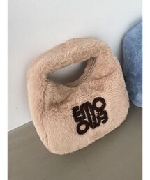 EMODA | フェイクファーロゴハンドバッグ(ハンドバッグ)