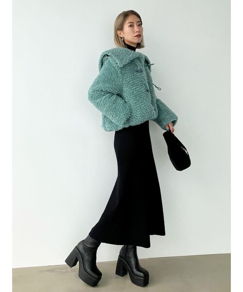 EMODA（エモダ）の「フェイクファーロゴハンドバッグ（ハンドバッグ・レディース・ブルー/ベージュ/ブラック・FREE）」の17枚目の写真