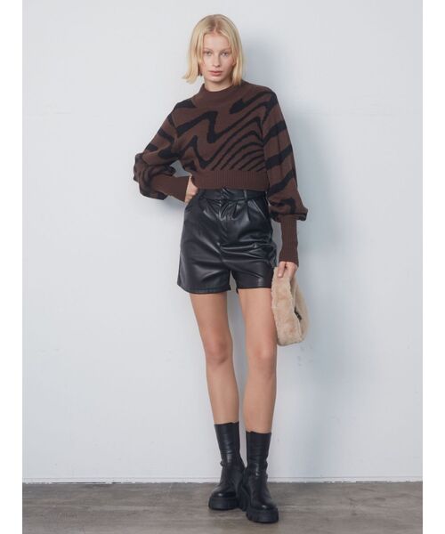 EMODA（エモダ）の「フェイクファーロゴハンドバッグ（ハンドバッグ・レディース・ブルー/ベージュ/ブラック・FREE）」の21枚目の写真