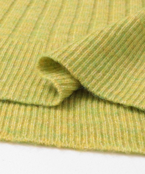 ITEMS URBANRESEARCH（アイテムズ アーバンリサーチ）の「スキッパーニットプルオーバー（ニット/セーター・レディース・ブルー/イエロー/アイボリー・FREE）」の10枚目の写真