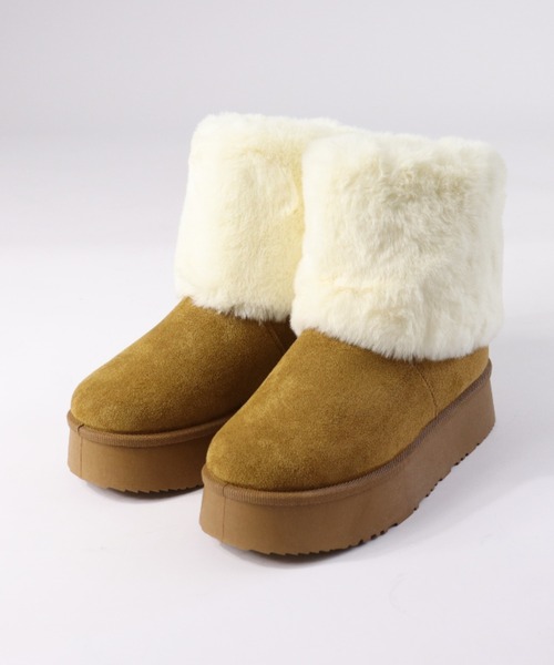 Dedes(デデス)の「軽量厚底プラットフォーム ユニセックス ムートンブーツ(ブーツ・メンズ・ブラック系1/ブラック系2/ブラック系3/グレー系1/グレー系2/グレー系3/ブラウン系1/ブラウン系2/ブラウン系3/ベージュ系1/ベージュ系2/ベージュ系3/ブラウン系4/ベージュ系4/グレー系4/ブラック系4/ブラック系5/ベージュ系5/ブラウン系5/ベージュ系7/ブラウン系7/ブラック系6/ブラック系7/ベージュ系6/ブラウン系6・36/38/40/42/44/34)」の18枚目の写真