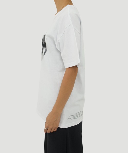 BEEDEN（ビーデン）の「BASIC BEEDEN TEE（Tシャツ/カットソー・レディース・ホワイト/ブラック・MEDIUM/SMALL）」の3枚目の写真