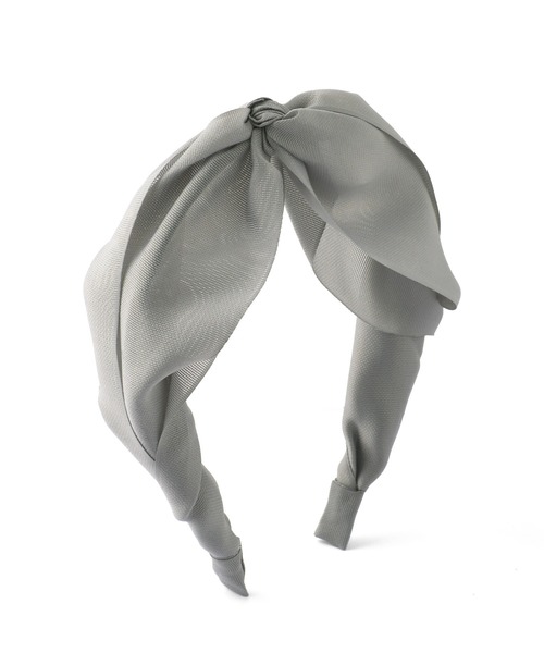 ANEMONE(アネモネ)の「メッシュリボンカチューシャ(カチューシャ・レディース・グレー/ブラック・FREE)」の3枚目の写真