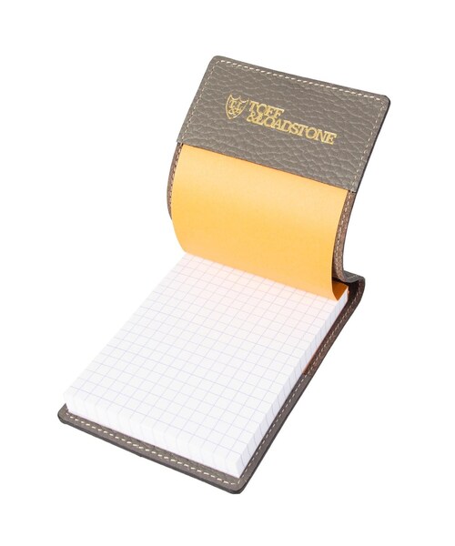 TOFF&LOADSTONE（トフアンドロードストーン）の「【ロディア メモカバー】（その他・メンズ・ネイビー/ブラック/ライトグレー系9/ダークウッド・00）」の6枚目の写真