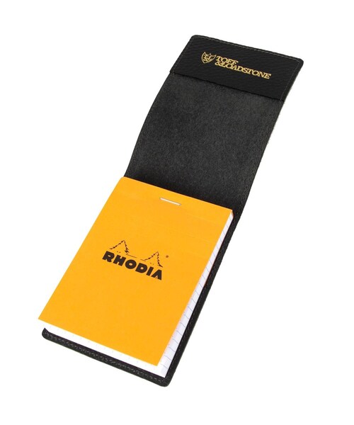 TOFF&LOADSTONE（トフアンドロードストーン）の「【ロディア メモカバー】（その他・メンズ・ネイビー/ブラック/ライトグレー系9/ダークウッド・00）」の9枚目の写真