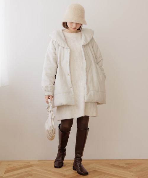 flower(フラワー)の「フラッフィーバケットハット(ハット・レディース・ブラック/ベージュ・FREE)」の16枚目の写真