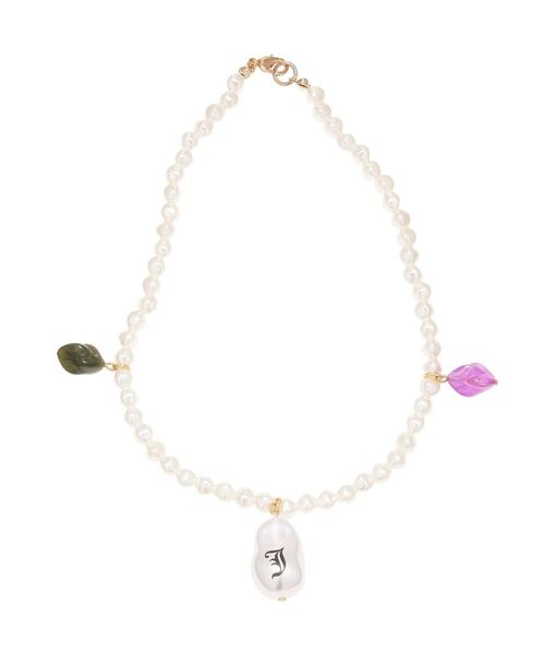 jouetie(ジュエティ)の「ロゴパールストーンネックレス(ネックレス・レディース・ゴールド/シルバー・FREE)」の10枚目の写真