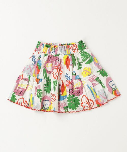 STELLA McCARTNEY(ステラマッカートニー)の「STELLA McCARTNEY (ステラマッカートニー) Kids & Junior アニマルフレアスカート(スカート・キッズ・アイボリー・6Y/4Y/12Y/10Y/8Y)」の3枚目の写真